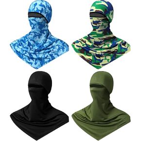 8 Pcs Balaclava Full Face Masks Summer Balaclava Long Face and Neck Cover Breathable Sun Protection for Men Women in Kuwait