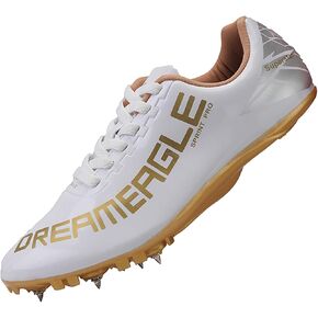 Mens Track and Field Shoes Teenagers Spikes Sneakers Boys Track Race Jumping Professional Running Nail Spikes Shoes Boys Girls in Saudi Arabia