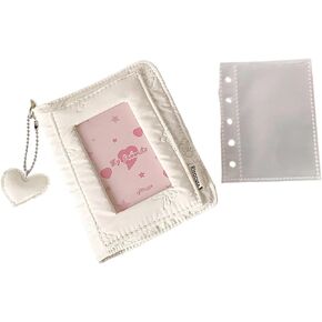3Inch Miniature Photo Album Organizers with Removable Page and 5 Rings for Pictures Storage Binder Collection Book in Kuwait