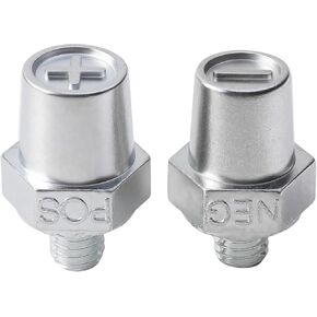 Battery Post Adapter,Car Accessories 3/8"-16 Thread Male Lead Side Post Battery Terminal Charging Posts,Automotive Replacement,Used for 3/8" Side Post Extension to Standard Top Post in Saudi Arabia