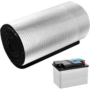 40"x7" Battery Insulation Kit – Car Battery Insulated Thermal Blanket for Cold Temperature Protection, Winter Heat Shield Cover for Vehicle, Truck, RV Batteries (Thickness 5mm, 1PC) in Kuwait