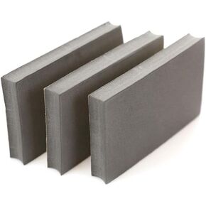 مجموعة إسفنجية للبطاريات المضادة للجاذبية AG-FM-1 وسادات إسفنجية لاصقة من النيوبرين عالية الكثافة، إسفنج ناعم وصلب للعزل، بطانة إسفنجية مقاومة للماء، دعامة لاصقة، إسفنج خلوي مغلق، وسادة مطاطية - عبوة واحدة in Kuwait