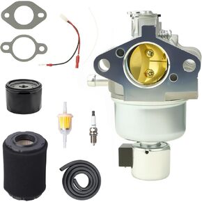 مكربن ​​Xt1 lt42 متوافق مع محركات Cub Cadet XT1-LT42 لجرار العشب 13AVA1CS056 Kohler 17-18 HP مع فلتر هواء وفلتر زيت in Kuwait