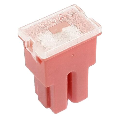 Uxcell DC 32V 30A نوع المحيط الهادئ أنثى بطيئة النفخ Auto Link PAL Fuse Pink in Saudi Arabia