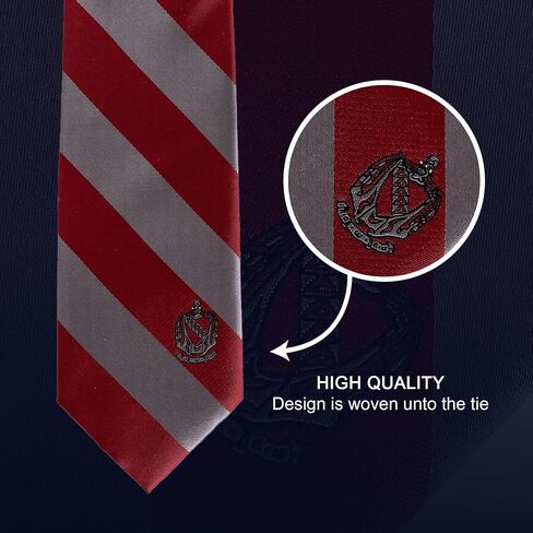 ربطة عنق Desert Cactus Tau Kappa Epsilon Teke Fraternity اليونانية مناسبة رسمية 100% بوليستر مع شعار، مرخصة رسميًا (النمط A) in Saudi Arabia