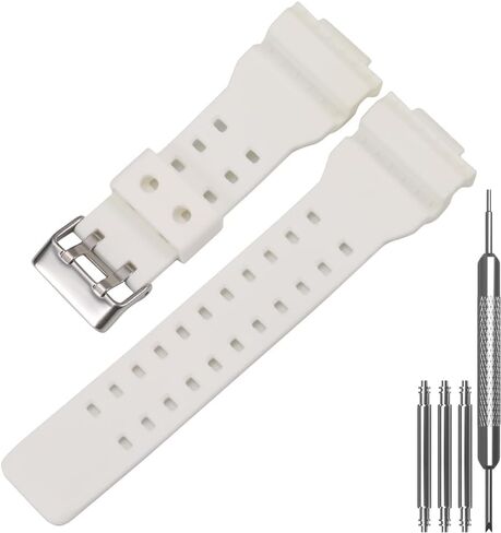 Replacement Watch Strap | Compatible with Casio GD100-1B GA100-1A1 GA110 GA-100C-8ACR | Men’s Wrist Band for GA100 GA-110 GD-120 Series Watch Band in Saudi Arabia