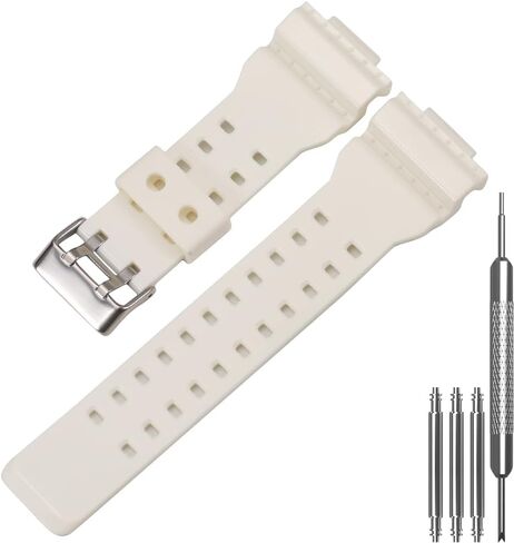 Replacement Watch Strap | Compatible with Casio GD100-1B GA100-1A1 GA110 GA-100C-8ACR | Men’s Wrist Band for GA100 GA-110 GD-120 Series Watch Band in Saudi Arabia