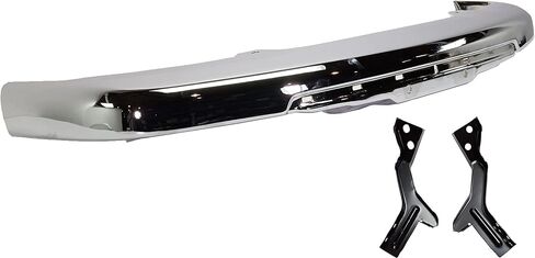 Garage-Pro Front Bumper Compatible with CHEVROLET COLORADO/CANYON 2004-2012 Impact Bar Chrome with Bracket in Saudi Arabia
