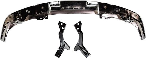 Garage-Pro Front Bumper Compatible with CHEVROLET COLORADO/CANYON 2004-2012 Impact Bar Chrome with Bracket in Saudi Arabia