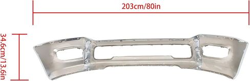 Front Bumper Face Bar Replacement for Ram 2500 3500 2019 2020 2021 2022 2023 2024 Bumper Cover Chrome Replacement for 6QB391Z0AB in Saudi Arabia