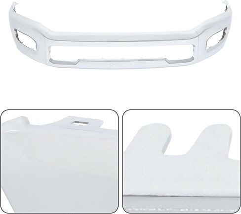 Front Bumper Face Bar Replacement for Ram 2500 3500 2019 2020 2021 2022 2023 2024 Bumper Cover Chrome Replacement for 6QB391Z0AB in Saudi Arabia