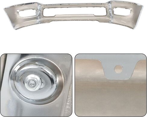 Front Bumper Face Bar Replacement for Ram 2500 3500 2019 2020 2021 2022 2023 2024 Bumper Cover Chrome Replacement for 6QB391Z0AB in Saudi Arabia