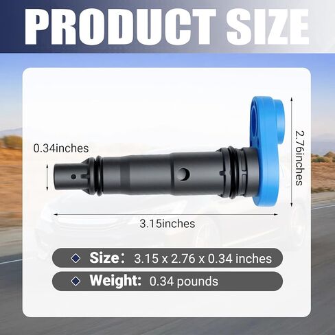 صمام PCV متوافق مع Acura MDX لـ RDX لـ RL لـ RLX لـ TL لـ TLX لـ TSX لـ Accord لـ Accord Hybrid لـ Crosstour 2003-2019 يستبدل 17130-RYE-A01 in Kuwait