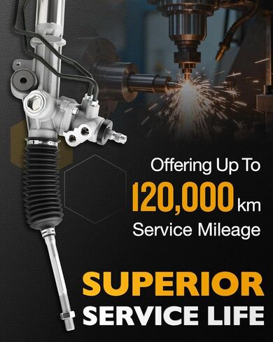 رف وترس توجيه هيدروليكي، متوافق مع 2003-2009 Toyota 4Runner 4.0 4.7 L، FJ Cruiser 4.0L، Lexus GX470 4.7L، نظام التوجيه Rack & Pinion، OE #26-2624 4550339235 4550339265 in Saudi Arabia
