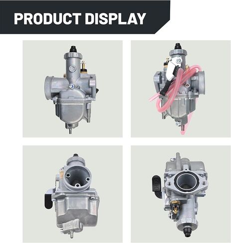 مكربن ​​VM22 26 مم لدراجة Mikuni Pipe Pit Dirt Bike 110cc 125cc 140cc Lifan YX Zongshen Pit Dirt Bike CRF70 XR50 Apollo Thumpstar DHZ SSR مع مدخل فلتر الهواء in Kuwait