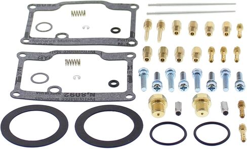 All Balls Racing Carburetor Rebuild Kit 26-1796 Compatible With/Replacement For Polaris Indy Trail Deluxe 488/500 1991-1996, Indy Trail 488/500 1991-1992, 1994-1995, 1997, 1999, 440 Indy 1996-1998 in Saudi Arabia