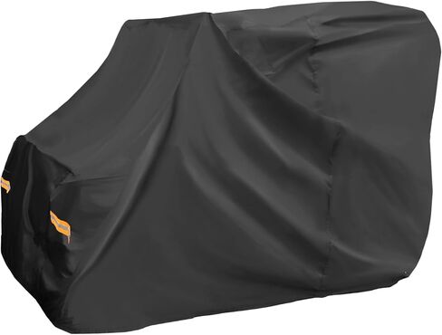 غطاء X AUTOHAUX UTV لقائد Can-am XT XT-P x MR مقاوم للماء جنبًا إلى جنب غطاء خارجي للحماية من المطر والشمس باللون الأسود 133.86 بوصة × 63.78 بوصة × 74.02 بوصة (الطول * العرض * الارتفاع) in Saudi Arabia