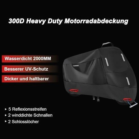 غطاء دراجة نارية لـ Harley Davidson Softail Fat Boy 1990-2024، حماية خارجية متينة غطاء دراجة نارية غطاء حماية للدراجات النارية غطاء سكوتر مقاوم للتمزق من الشمس ملحقات خارجية in Kuwait