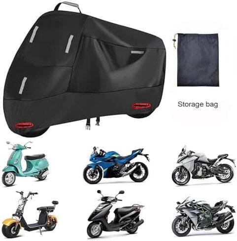 غطاء دراجة نارية لـ Harley Davidson Softail Fat Boy 1990-2024، حماية خارجية متينة غطاء دراجة نارية غطاء حماية للدراجات النارية غطاء سكوتر مقاوم للتمزق من الشمس ملحقات خارجية in Kuwait
