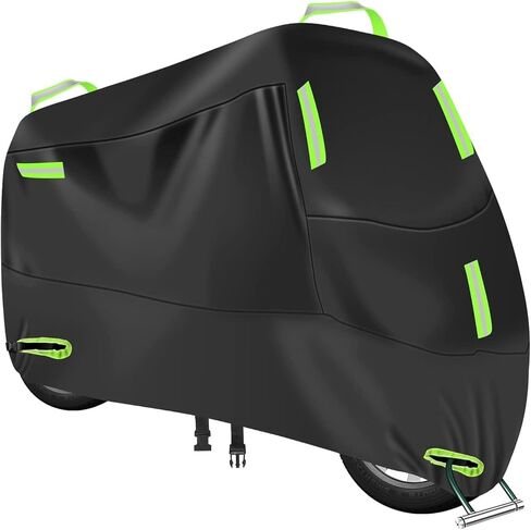 Motorcycle Cover for Kawasaki Vulcan 1700 Voyager 2009-2024, Outdoor Durable Motorcycle Protective Cover, Motorbike Cover All Weather, All-Season Protection Outdoor Accessories in Saudi Arabia