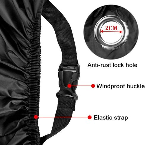 Motorcycle Cover for Kawasaki Vulcan 1700 Voyager 2009-2024, Outdoor Durable Motorcycle Protective Cover, Motorbike Cover All Weather, All-Season Protection Outdoor Accessories in Saudi Arabia