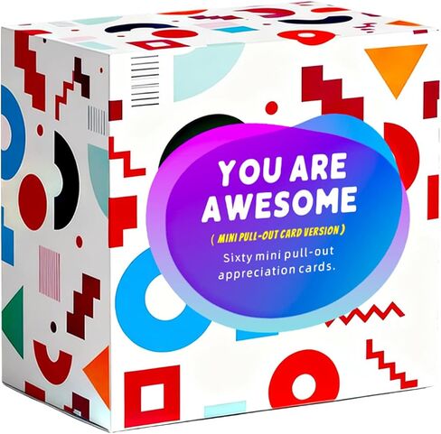 Affirmation Cards With Envelopes 3.5x3.5 Inch. You Are Awesome Seals for Appreciation, Encouragement, Gratitude, Positive Motivational Inspirational Thoughtful Gifts Cards. Post-it Note Size in Kuwait