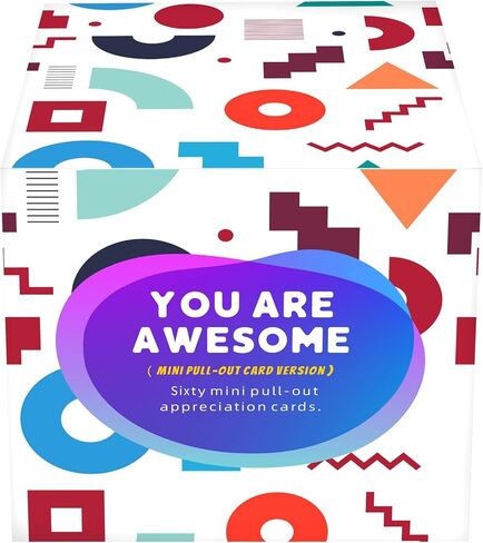 Affirmation Cards With Envelopes 3.5x3.5 Inch. You Are Awesome Seals for Appreciation, Encouragement, Gratitude, Positive Motivational Inspirational Thoughtful Gifts Cards. Post-it Note Size in Kuwait