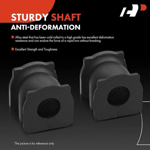 A-Premium 2 x Rear To Frame Sway Bar Bushing Kit, Compatible with Honda Civic 2013 2014 2015 in Saudi Arabia