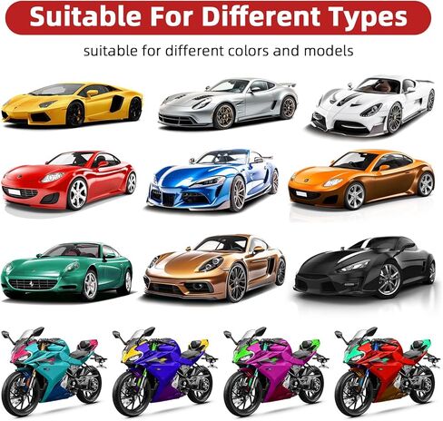 Nano Sparkle Cloth Car Scratch Remover 6PCS, Multi-Purpose Nano Magic Cloth Easily Removes Light Scratches, Swirls and Water Spots in Kuwait