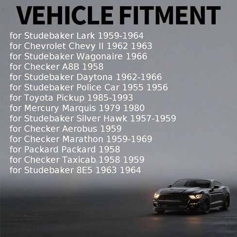 طقم أسطوانة فرامل الطبل الخلفية 1 قطعة لسيارة Toyota Pickup 1985 1986 1987-1993 لـ Buick Special 1961-1963 لـ Checker A8، A8B، A9 1958-1959 استبدال 535559، 0447635080، D9AZ2128A in Saudi Arabia