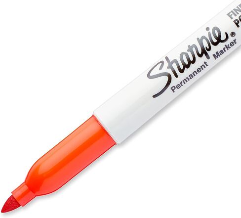 Sharpie Fine Point Permanent Markers, Optic Orange, 1 Count in Saudi Arabia