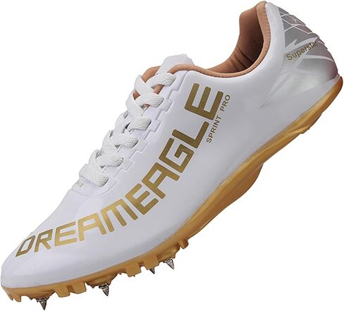 Mens Track and Field Shoes Teenagers Spikes Sneakers Boys Track Race Jumping Professional Running Nail Spikes Shoes Boys Girls in Saudi Arabia