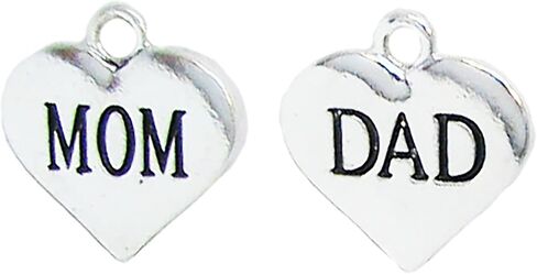 Bracelet Custom Alzheimer's Awareness Purple Leather MOM OR DAD Charm ONLY Jewelry in Saudi Arabia