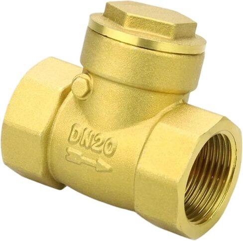 1/2" 3/4" 1" 2" Horizontal Brass Wire Mouth Non-Return Valve Brass Female Thread Check Valve(1-1/2") in Saudi Arabia