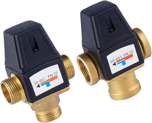 3-Way Thermostatic Mixing Valve Mixer Valve Female & Male(DN20 Female) in Saudi Arabia