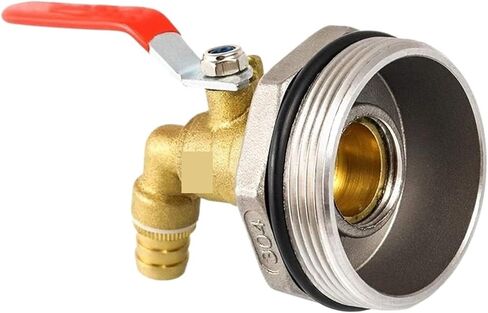 2 Inch Drum Faucet Brass Barrel Faucet with EPDM Gasket in Saudi Arabia