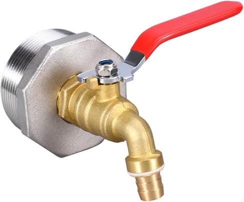 2 Inch Drum Faucet Brass Barrel Faucet with EPDM Gasket in Saudi Arabia