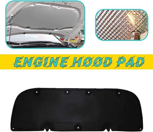 وسادة غطاء محرك السيارة متوافقة مع RAV4 XA40 2013-2018 أغطية قطنية عازلة للحرارة ملحقات الصوت (النوع أ) in Kuwait