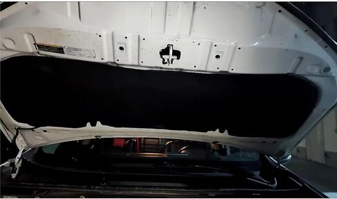 وسادة غطاء محرك السيارة متوافقة مع RAV4 XA40 2013-2018 أغطية قطنية عازلة للحرارة ملحقات الصوت (النوع أ) in Kuwait