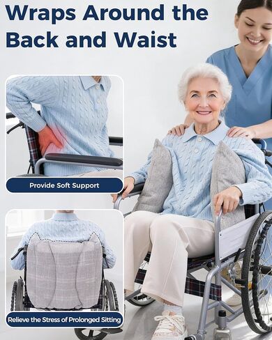 وسادة دعم جانبية للكرسي المتحرك لدعم الجانب الخلفي للكرسي المتحرك لتخفيف الضغط، وسادة إسفينية لتحسين وضعية الجلوس، ومساعدة كبار السن، وإكسسوارات الكراسي المتحركة، وسائد جانبية للكراسي. in Kuwait