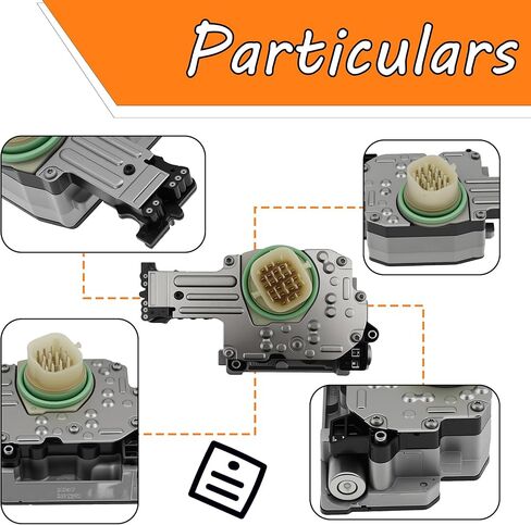 545RFE Solenoid Block Pack 545RFE Valve Service Kit Compatible for Dodge Chrysler Jeep Grand Cherokee Wrangler (white plug) in Saudi Arabia