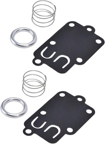 Pwshymi 2Set Sell Carburetor Diaphragm Gasket Kit with Horizontal Crankshaft, Engine Diaphragm Spring Cover Replacement for Garden Tools Machinery in Saudi Arabia