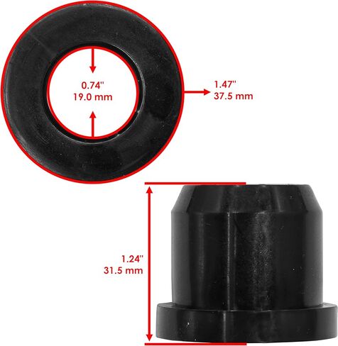 Caltric Steering Shaft Bushings Compatible with Polaris Oem 5434106 Bushing-Steering Shaft in Saudi Arabia