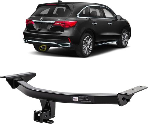 Class 3 Trailer Hitch with 2-Inch Receiver, Fits 2016–2022 Honda Pilot & 2014–2020 Acura MDX | 6,000 lbs GTW / 900 lbs TW | 8,000 lbs WD Capacity | Heavy-Duty Carbon Steel, Modular Bolt-On in Saudi Arabia