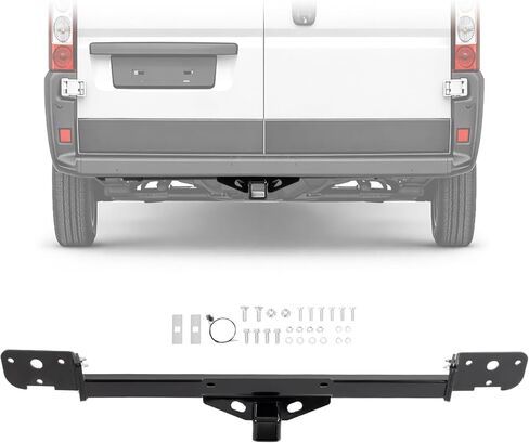 وصلة سحب مقطورة من الفئة 3، جهاز استقبال 2 بوصة متوافق مع 2014-2021 Ram ProMaster 1500 2500 3500 2022-2026 Ram ProMaster 1500 2500 3500 (باستثناء الدخول بدون مفتاح القرب عن بعد) in Saudi Arabia