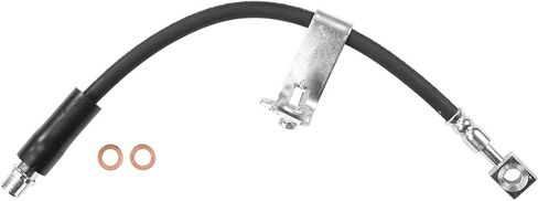 2x Front Brake Line Brake Hydraulic Hose Assembly Pair Driver and Passenger Side Fits Chevrolet Fits Chevy Malibu 2004-2012 Fits Pontiac G6 2005-2010 in Saudi Arabia