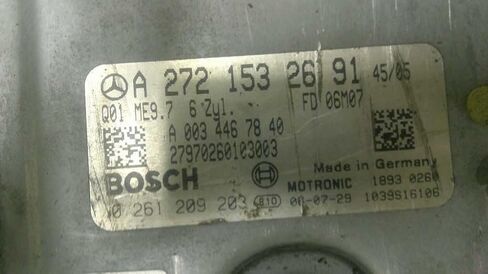 التحكم في المحرك ECM 07-09 متوافق مع مرسيدس ML-Class ML350 A 272 153 26 91 A2721532691 in Saudi Arabia