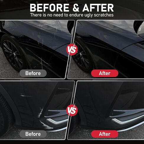 طلاء أسود للسيارات، لون دقيق لطلاء السيارة، إصلاح خدوش السيارات الاحترافي، مزيل خدوش تلقائي يدوم طويلاً، سريع الجفاف وسهل الاستخدام، 1.5oz in Kuwait