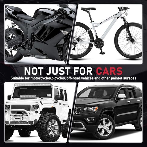 طلاء أسود للسيارات، لون دقيق لطلاء السيارة، إصلاح خدوش السيارات الاحترافي، مزيل خدوش تلقائي يدوم طويلاً، سريع الجفاف وسهل الاستخدام، 1.5oz in Kuwait