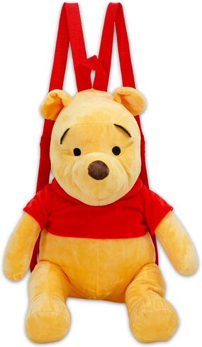 Winnie The Pooh Plushie Backpack Set - Bundle with 16" Disney Plush Doll with Carrying Straps Plus Stickers, More | Pooh Bear Plush Bag in Saudi Arabia